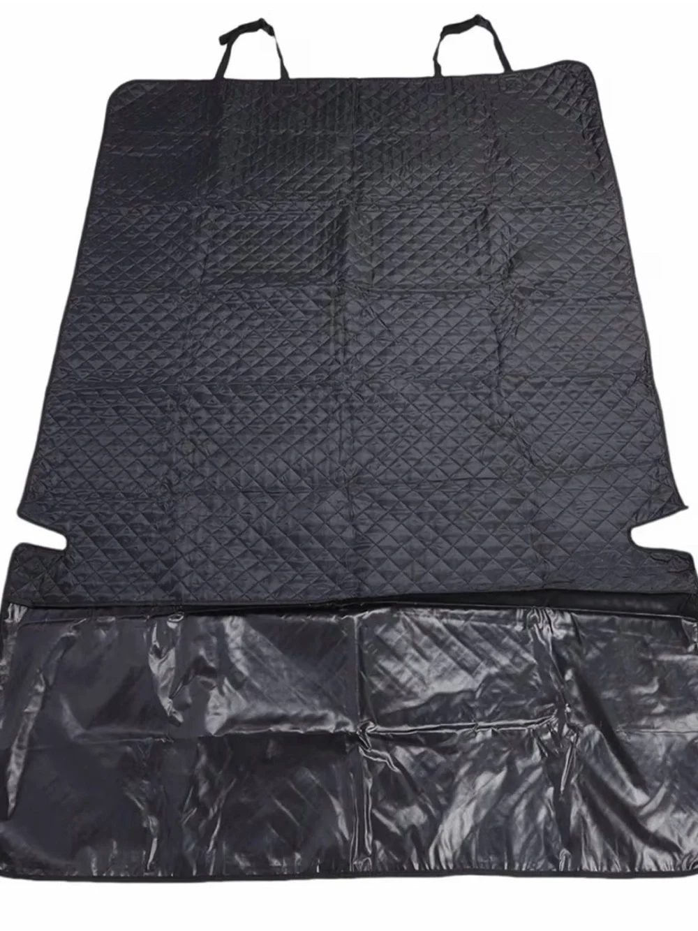 Universal Quilted Black Pet Car Seat Cover